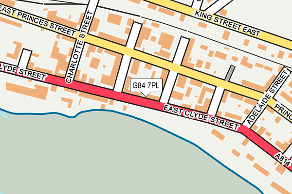 G84 7PL map - OS OpenMap – Local (Ordnance Survey)