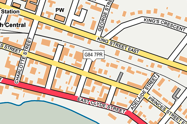 G84 7PR map - OS OpenMap – Local (Ordnance Survey)