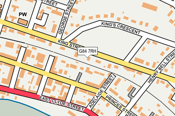 G84 7RH map - OS OpenMap – Local (Ordnance Survey)