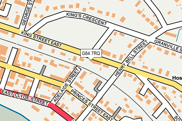 G84 7RQ map - OS OpenMap – Local (Ordnance Survey)