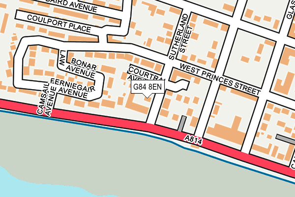 G84 8EN map - OS OpenMap – Local (Ordnance Survey)