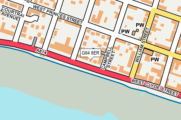 G84 8ER map - OS OpenMap – Local (Ordnance Survey)