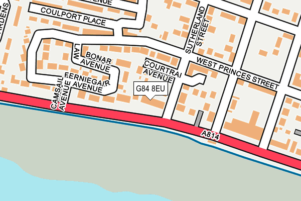 G84 8EU map - OS OpenMap – Local (Ordnance Survey)