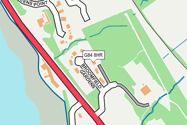 G84 8HR map - OS OpenMap – Local (Ordnance Survey)