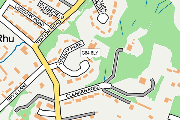 G84 8LY map - OS OpenMap – Local (Ordnance Survey)