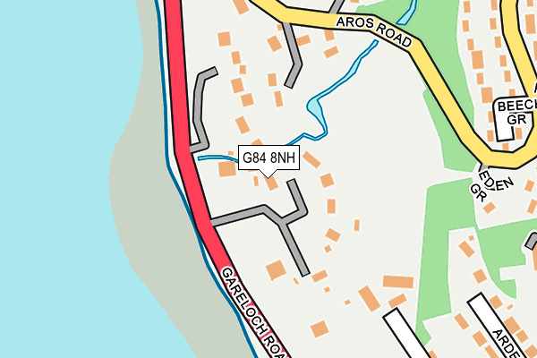 G84 8NH map - OS OpenMap – Local (Ordnance Survey)