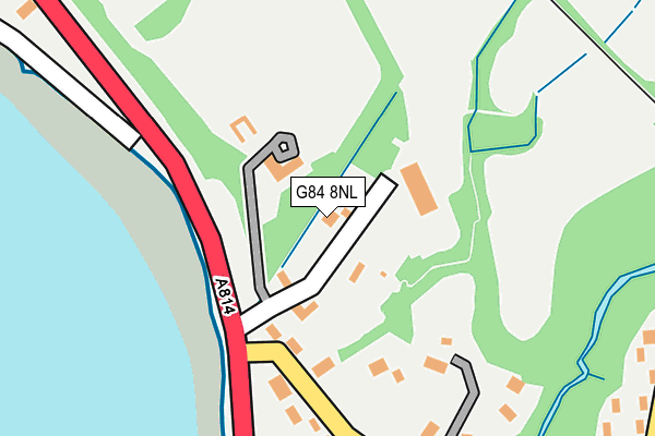 G84 8NL map - OS OpenMap – Local (Ordnance Survey)