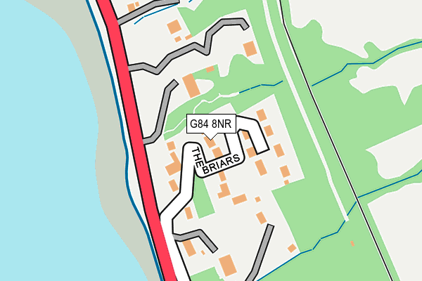 G84 8NR map - OS OpenMap – Local (Ordnance Survey)