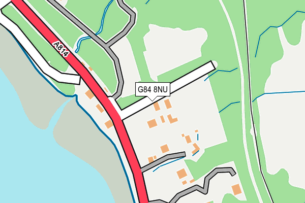 G84 8NU map - OS OpenMap – Local (Ordnance Survey)