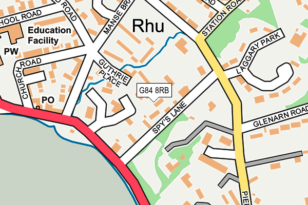 G84 8RB map - OS OpenMap – Local (Ordnance Survey)