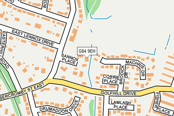 G84 9EH map - OS OpenMap – Local (Ordnance Survey)