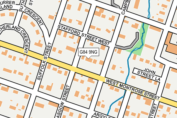 G84 9NG map - OS OpenMap – Local (Ordnance Survey)
