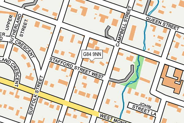 G84 9NN map - OS OpenMap – Local (Ordnance Survey)