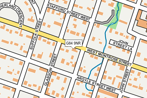G84 9NR map - OS OpenMap – Local (Ordnance Survey)