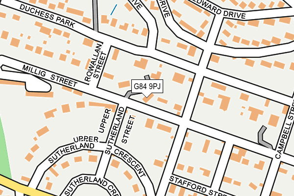 G84 9PJ map - OS OpenMap – Local (Ordnance Survey)