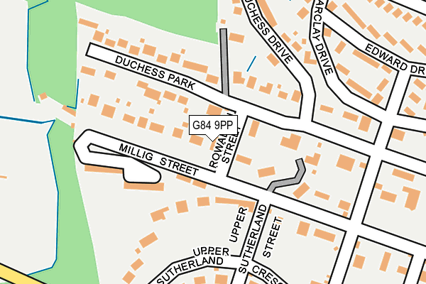 G84 9PP map - OS OpenMap – Local (Ordnance Survey)