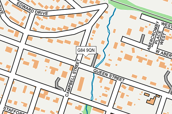 G84 9QN map - OS OpenMap – Local (Ordnance Survey)