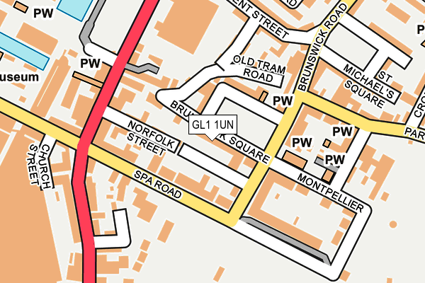 Map of THE WILD THYME HOTEL GROUP LIMITED at local scale