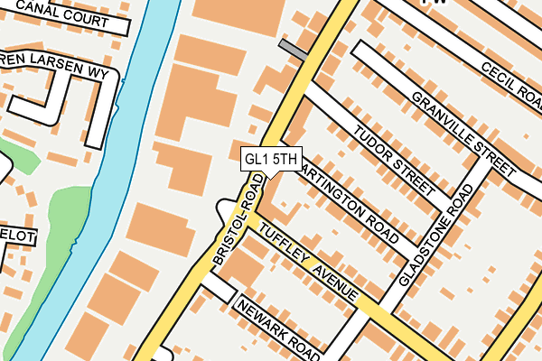 GL1 5TH map - OS OpenMap – Local (Ordnance Survey)