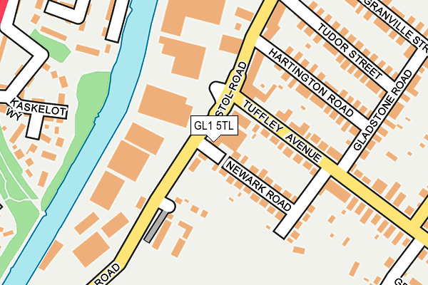 GL1 5TL map - OS OpenMap – Local (Ordnance Survey)