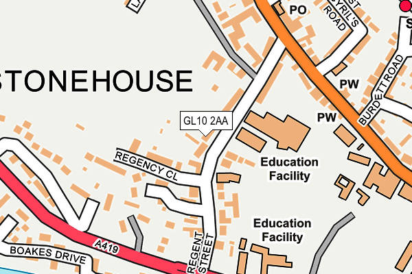 Map of DEPTH TECHNOLOGIES LTD at local scale