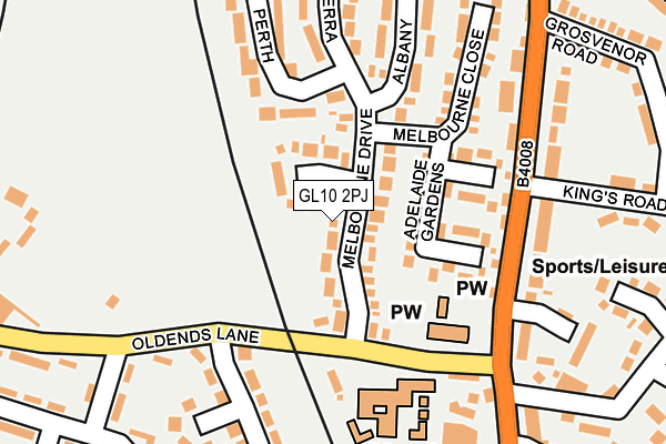 Map of GIMLET LIMITED at local scale