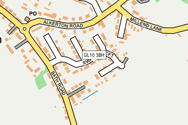 GL10 3BH map - OS OpenMap – Local (Ordnance Survey)