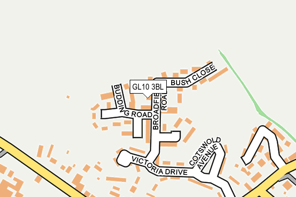 GL10 3BL map - OS OpenMap – Local (Ordnance Survey)