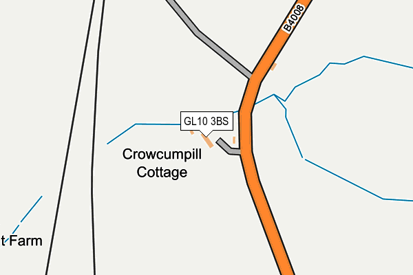 GL10 3BS map - OS OpenMap – Local (Ordnance Survey)