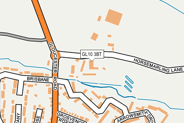 GL10 3BT map - OS OpenMap – Local (Ordnance Survey)