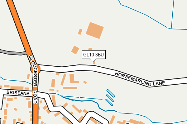 GL10 3BU map - OS OpenMap – Local (Ordnance Survey)