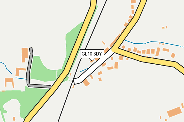 GL10 3DY map - OS OpenMap – Local (Ordnance Survey)