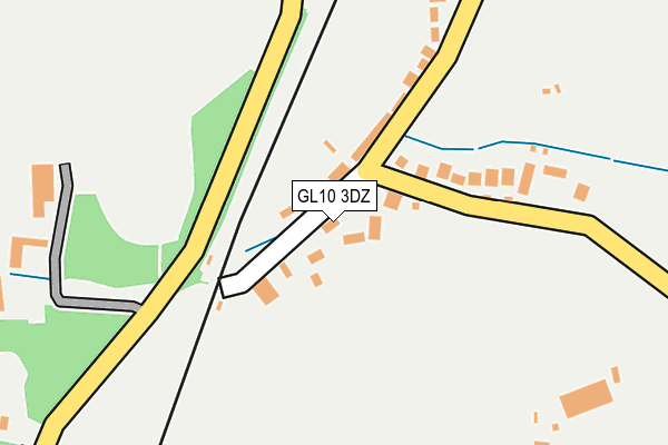 GL10 3DZ map - OS OpenMap – Local (Ordnance Survey)