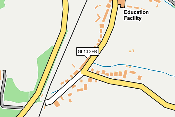 GL10 3EB map - OS OpenMap – Local (Ordnance Survey)