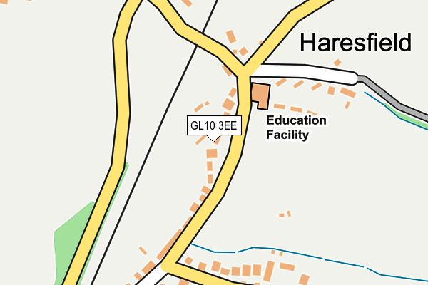GL10 3EE map - OS OpenMap – Local (Ordnance Survey)