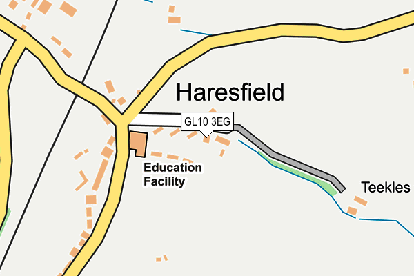 GL10 3EG map - OS OpenMap – Local (Ordnance Survey)