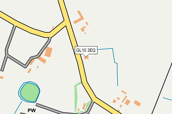 GL10 3EQ map - OS OpenMap – Local (Ordnance Survey)