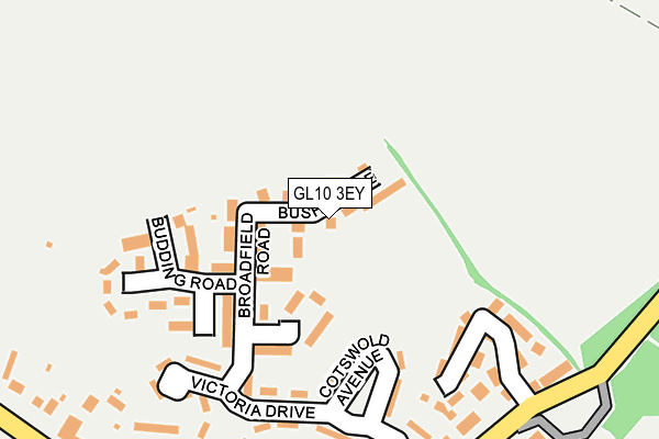 GL10 3EY map - OS OpenMap – Local (Ordnance Survey)