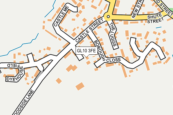 GL10 3FE map - OS OpenMap – Local (Ordnance Survey)