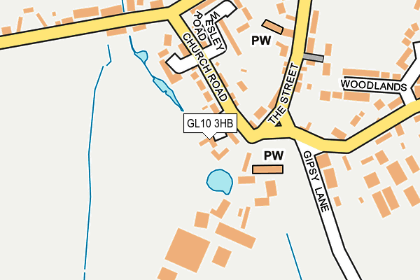 GL10 3HB map - OS OpenMap – Local (Ordnance Survey)