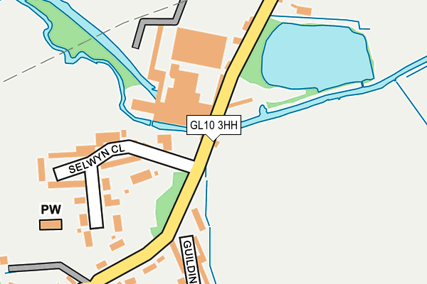 GL10 3HH map - OS OpenMap – Local (Ordnance Survey)