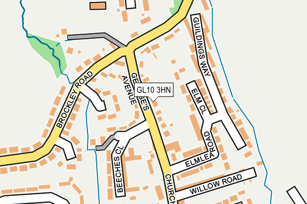 GL10 3HN map - OS OpenMap – Local (Ordnance Survey)