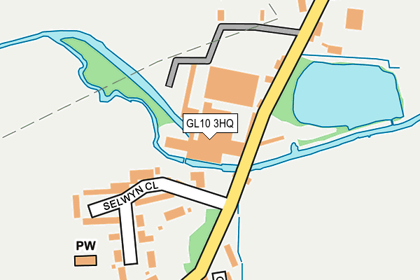 GL10 3HQ map - OS OpenMap – Local (Ordnance Survey)