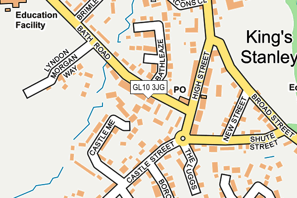 GL10 3JG map - OS OpenMap – Local (Ordnance Survey)