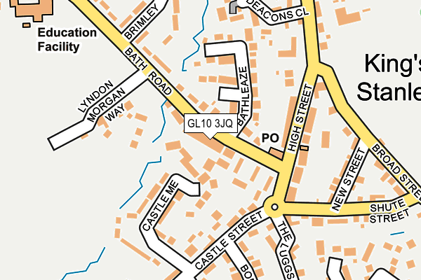 GL10 3JQ map - OS OpenMap – Local (Ordnance Survey)