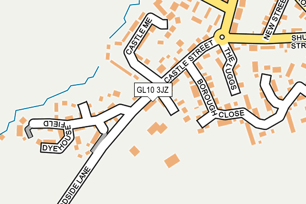 GL10 3JZ map - OS OpenMap – Local (Ordnance Survey)