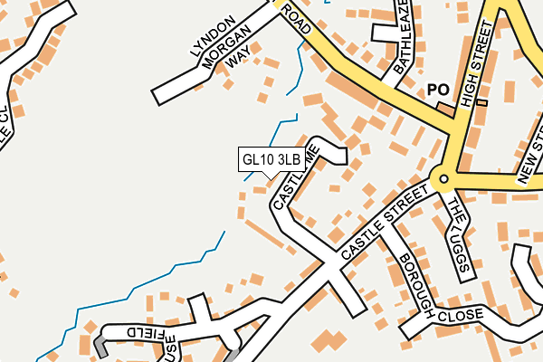 GL10 3LB map - OS OpenMap – Local (Ordnance Survey)
