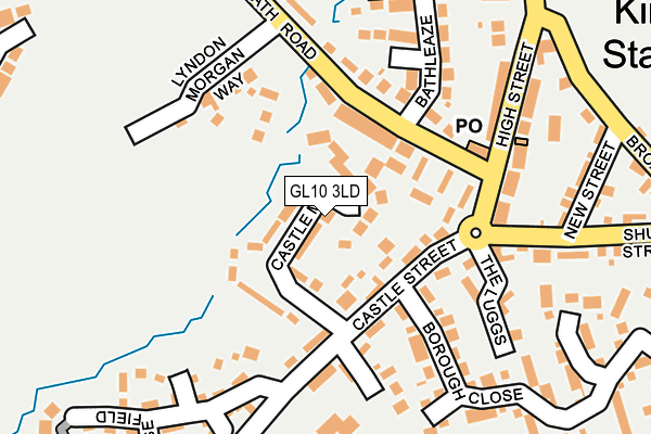GL10 3LD map - OS OpenMap – Local (Ordnance Survey)