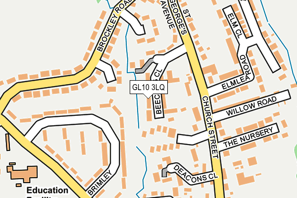 GL10 3LQ map - OS OpenMap – Local (Ordnance Survey)