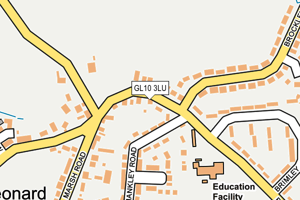 GL10 3LU map - OS OpenMap – Local (Ordnance Survey)